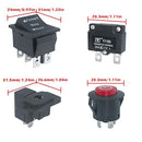 14-Piece Switch Kit for Power Wheels Children's Ride-On Toy Replacement Parts