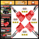 Milwaukee M18 Battery Adapter for Power Wheels - 4-Pack DIY RC Car Converter, 12 in 1