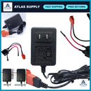 24V Power Supply for Kids Electric Ride-On Vehicles, 28.8V Battery Connection Harness