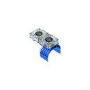 Power Hobby FSBLUE Aluminum Cooling Fan for Slash 4WD - Blue Edition