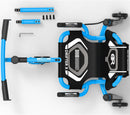 Drifter X Blue Ride-On Toy for Kids Aged 4-12, Weight Capacity 154 Lbs