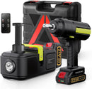 Battery-Powered 5 Ton Car Jack Set with Impact Wrench