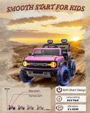 24V Ford Bronco Raptor Ride-On Toy for Big Kids - 2-Seater Fun
