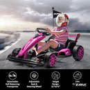 GarveeLife 24V Drift Kart for Kids - 49.6" x 28.74" x 21.25"