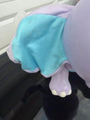 Bunoo Battery-Operated Electronic Elephant Toy Purple & Blue w/ Pink Hair