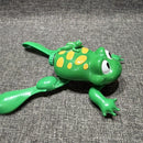 Froggy The Frog: Vibrant Green Bath Buddy Also Scoots On Floor Pool Toy Works!