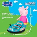 Peppa Pig 6V Electric Bumper Car for Toddlers - Fun Ride-On Toy
