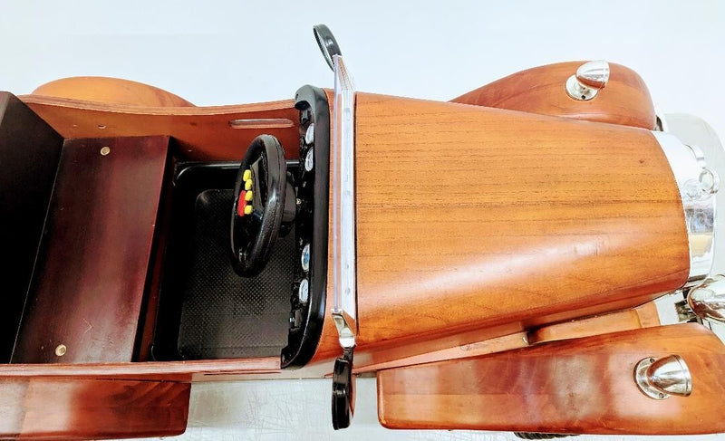 Electric Wooden Kids Car Model 1932 Rare Collectible