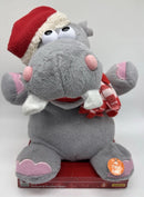 Unique Dan Dee Animated 10-Inch Singing and Shaking Hippo for the Holidays