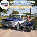 24V Licensed Chevrolet Monster Truck Ride-On with Quad 200W Motors (4WD)