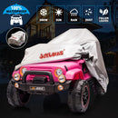 12V Electric Car for Kids with Parental Control and 2-Seater Truck Cover