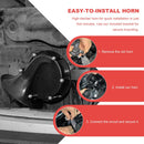 Dual High-Volume 12V Train Horns for Cars, Motorcycles, Trucks, and Boats