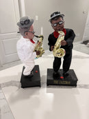 Retro Jazzman Dancing Saxophone Player Musical Toy Figure