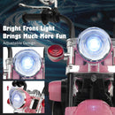 Kids' Pink 6V Chopper Motorcycle with Horn and Headlight