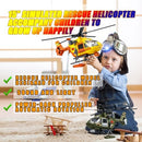 Interactive Rescue Helicopter Toy with Lights and Sounds for Toddlers