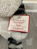 Leonardo Plush Talking Animated Black and White Tiger by Hallmark