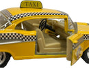 1957 Chevy Bel Air Coupe Die-Cast Vintage Taxi Cab Model Car Scale 1:40
