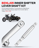 Chrome Lever Shaft Inner Shift Rod Kit in 304 Stainless Steel