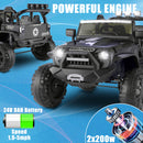 12V/24V Electric Jeep Ride-On Car for Kids with Music and Remote Control