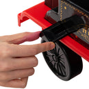 Battery-Powered Ride-On Train Toy with Under-Seat Storage and Carriage