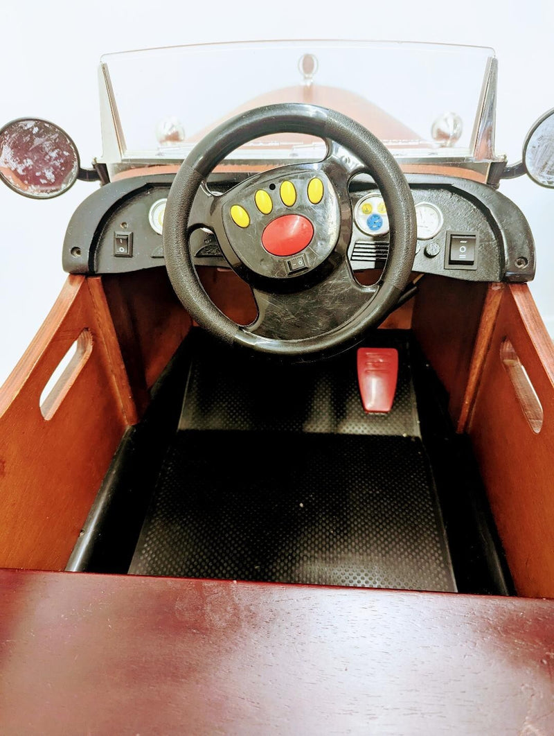 Electric Wooden Kids Car Model 1932 Rare Collectible