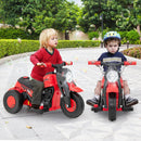 6V Electric Kids Motorcycle Ride-On Car with Automatic Bubble Feature