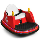360° Spinning Red Bumper Car Toy with Remote Control for Kids
