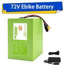 72V 40Ah Lithium Battery with Charger and 100A BMS