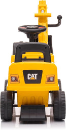 Caterpillar Kids' Ride-On Excavator: Enjoyable and Secure Toy with Storage and Sounds