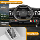 12V Battery-Powered Electric Ride-On Truck for Kids with 3 Speed Options