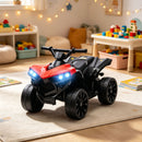 Red Electric ATV Ride-On Car for Toddlers Ages 18-56 Months