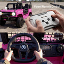 SYNCFUN 24V Dual Seat Electric Ride-On Car for Kids with Remote Control and 3-in-1 Features