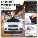 12V Licensed Mercedes Benz SL500 Electric Ride-On Car in White