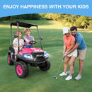 24V Electric 4-Seater Golf Cart for Kids with 4WD