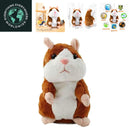 Interactive Plush Talking Hamster: 5.7in Toy That Mimics Your Voice—Perfect for Children
