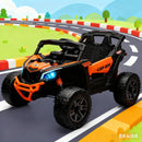 Electric 4-Wheel Drive UTV for Kids - 2-Seater Off-Road Ride-On with Remote Control