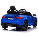 BMW M4 12V Kids Electric Ride-On Car with 2.4G Remote Control and 3 Speed LED Lights