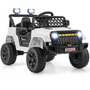 12V Battery-Powered Electric Ride-On Truck for Kids with 3 Speed Options