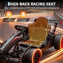 24V Electric Drift Go Kart for Kids Ages 8-12 with Dual 200W Motors and 9Ah Battery