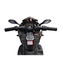 Electric Ride-On Motorcycle with Training Wheels for Children Aged 3-6