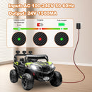 24V Charger for Ride-On Toys with Red Square Plug