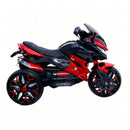 12V Battery-Powered Kids Motorcycle Ride-On with Illuminated Wheels