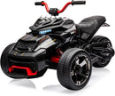 Children's 12V Electric 3-Wheel Truck with LED Lights and Music - 2 Speed Fun