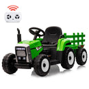 12V Electric Tractor with Trailer and Remote Control