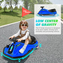 24V Bluetooth Electric Drifting Go Kart for Kids (Blue)