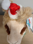 Singing Plush Fa La La Llama Holiday Gemmy Decor