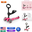 Micro Mini 3-in-1 Scooter for Toddlers Ages 1-5, Supports Up to 110lbs
