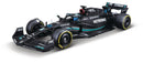 Bburago 1:24 Scale 2023 Mercedes W14 Model Kit featuring Russell