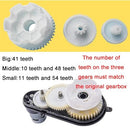Kids Electric Vehicle Plastic Gear Replacement Parts, Large Size