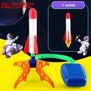 Kids Air-Powered Rocket Launcher for Outdoor Fun